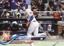 2018 Topps #344 Wilmer Flores - BB