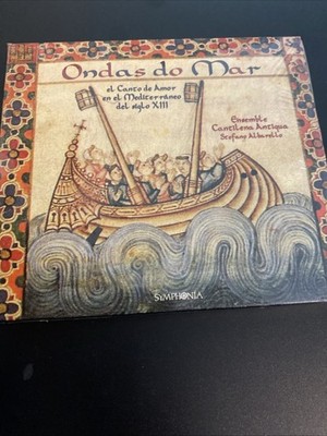 Ensemble Cantilena Antiqua Ondas do Mar - El Canto de Amor CD NEW (1998)