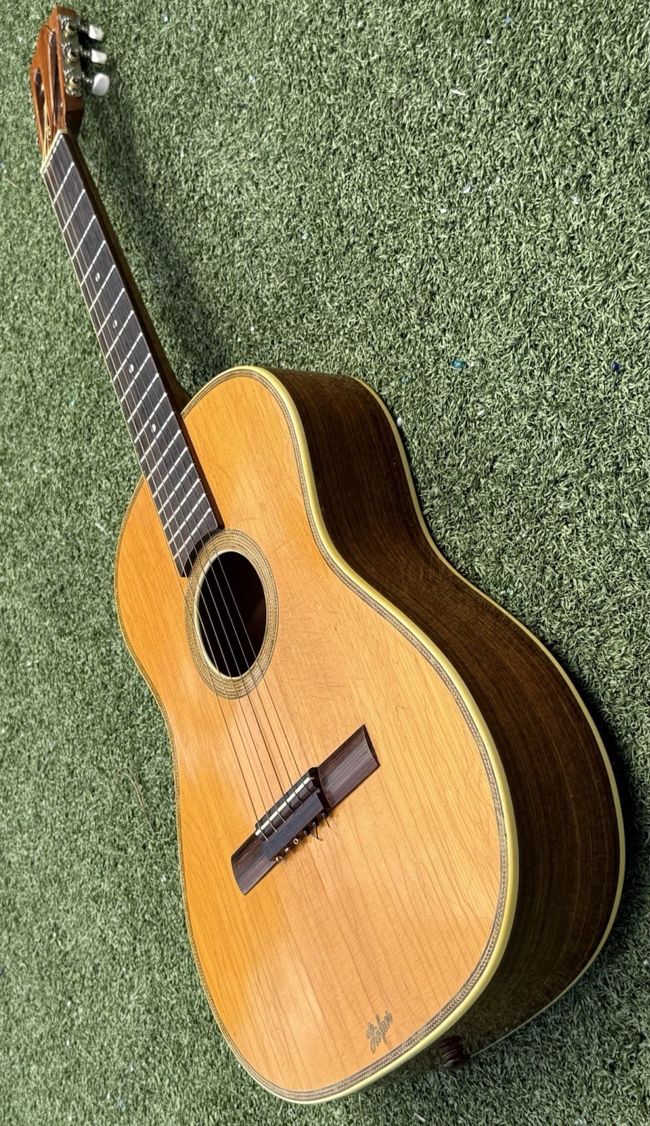 Vintage 1965 Höfner Parlor Guitar ?? Willibald Kreuzinger, Schweinfurt Germany