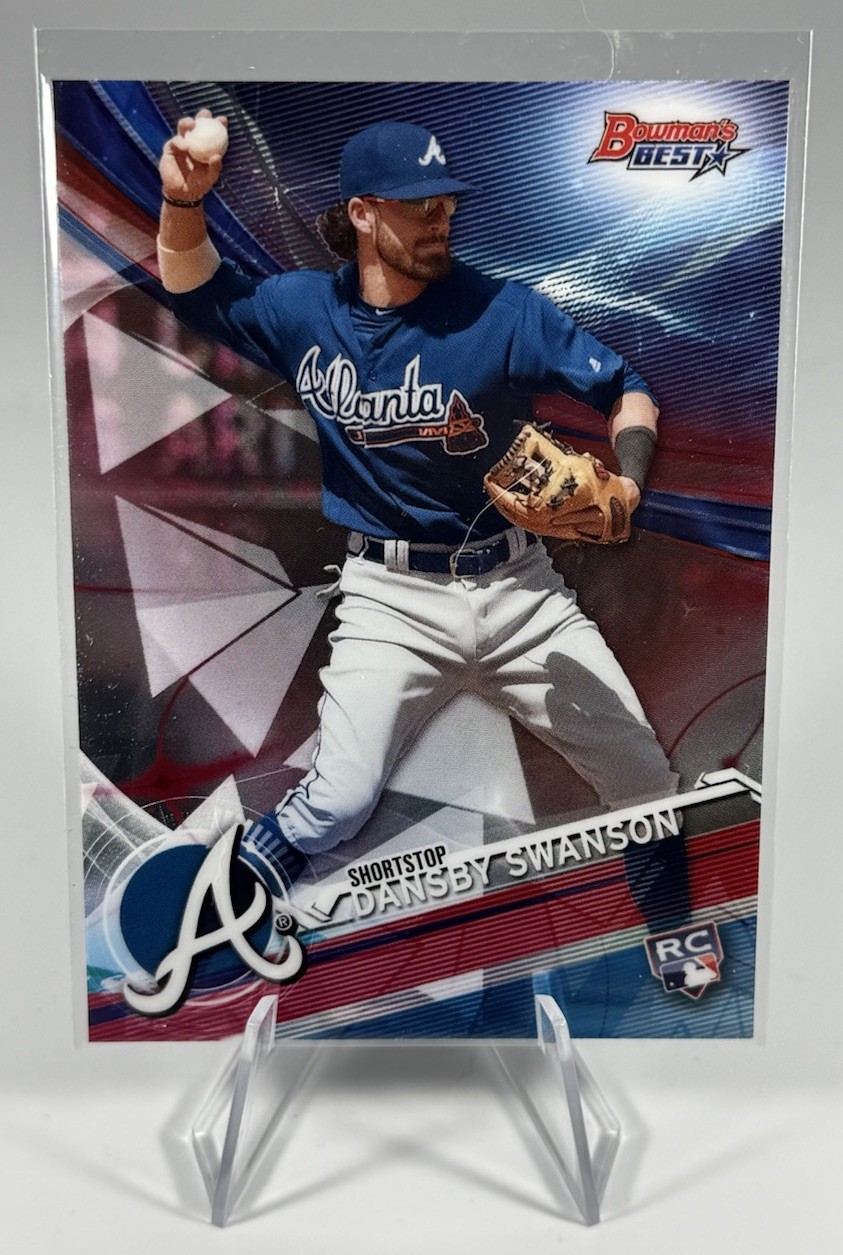2017 Bowman's Best - Dansby Swanson #61 (RC)