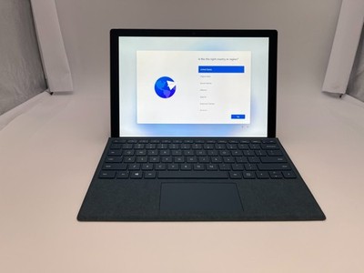 MICROSOFT SURFACE PRO 7 TABLET WITH KEYBOARD i3-1005G1@1.2 GHZ 4GB RAM 128GB NVM