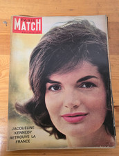 MAGAZINE PARIS MATCH N°634 JUIN 1961 JACQUELINE KENNEDY