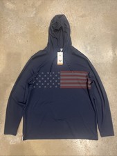 Puma x Volition Mens L America Flag Hoodie Na...