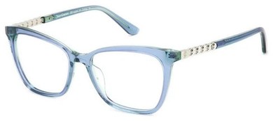 JUICY COUTURE JU 240 VGZ CRYSTAL TEAL New Optical Eyeglass Frame For Women