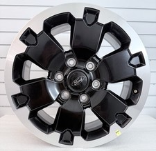 Ford Ranger 2019-2024 Factory Original Oem Machined Black Alloy Wheel Rim 10282 Ford Ranger 2019-2024 Factory Original Oem Machined Black Alloy Wheel Rim 10282