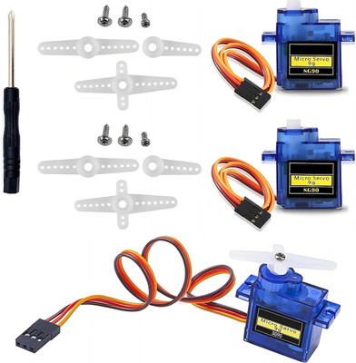 SG90 Micro Servo Motor for Arduino Raspberry Pi DIY (3 Pcs)