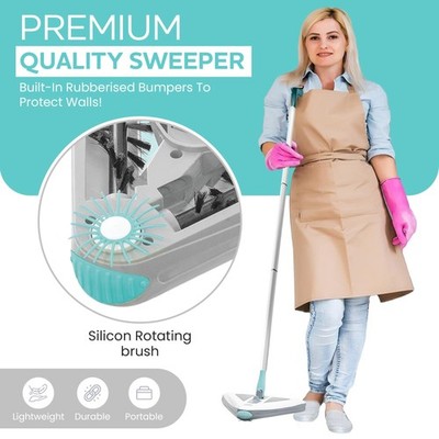 Zippi Sweeper Standard - 2025 New and Improved Lightweight Sweeper