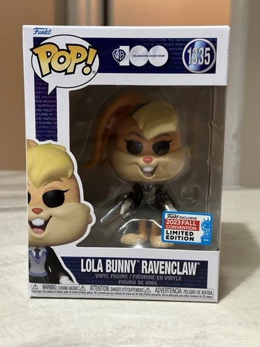 ✅Funko POP Lola Bunny Ravenclaw #1335 WB 100 2023 Fall Convention Vinyl Figure