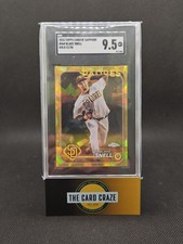 2024 Topps Chrome Gold Sapphire Refractor /50 Blake Snell #460 SGC 9.5