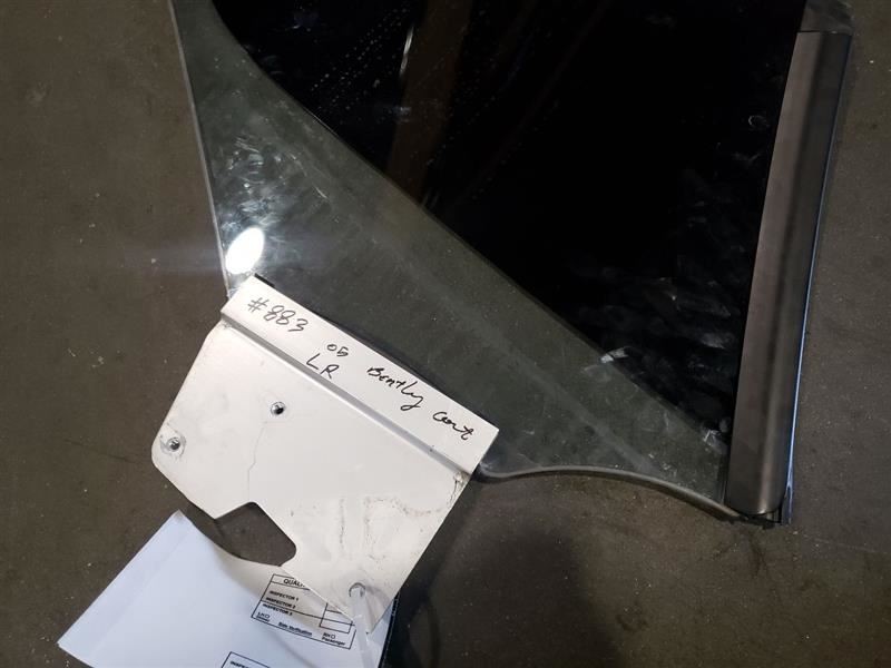 2005 Bentley Continental GT -  Left Rear Quarter Window Glass OEM
