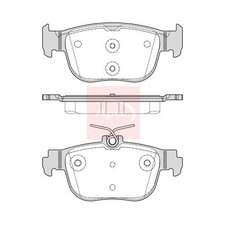 APEC Bremsbeläge Hinten Für CUPRA LEON KL1 KU1 KUG 2020 (R90) PAD2335