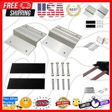 Aluminum Ramp Top Kit 2 Pack Turns 2x8 Boards into Utility Loading Ramps 1400...