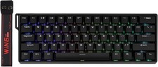 EPOMAKER AULA WIN60 HE 60% Wired Magnetic Keyboard with Adjustable Black 
