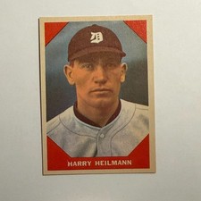 1960 Fleer Harry Heilmann #65 Baseball Greats