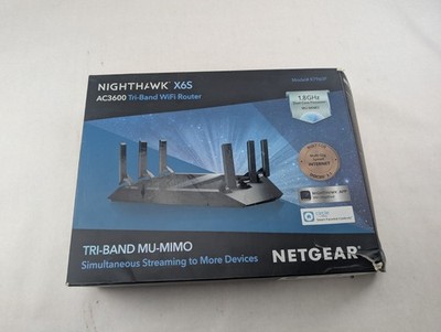 NETGEAR Nighthawk X6S AC3600 Tri-Band WiFi Router (R7960P-100NAS)