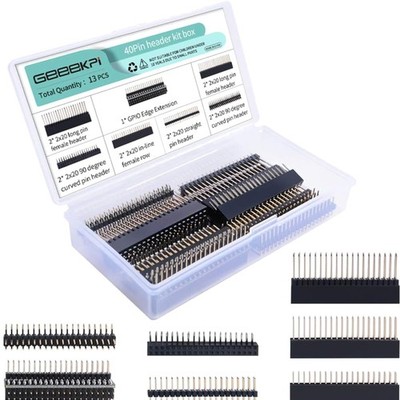 40 Pin Header Kit Raspberry Pi GPIO Stacking Zubehörrahmen für Zero W