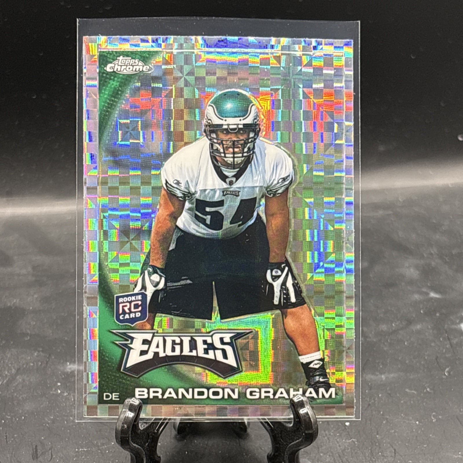 Brandon Graham Topps Chrome #C56 X-Fractor