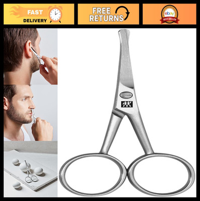 ZWILLING Nose Facial Hair Scissors, Durable Stainless Steel, Matte, Premium Faci
