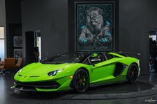 2021 Lamborghini Aventador LP 770-4 SVJ Roadster in Verde Mantis w/