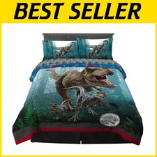 Jurassic World Dominion Kids Full Size Bedding Set