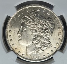 MS 62 Graded 1884 Year Morgan US Dollars (1878-1921) for sale | eBay