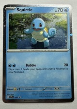 Squirtle SVP048 • HD SWIRL• Holo Rare Scarlet & Violet: Black Star Promo 151
