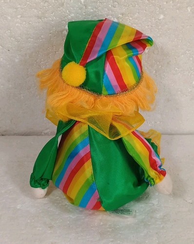 Enesco Clown Plush Vintage 1985 11" Hard Plush Head Soft Plush Body - Picture 3 of 9