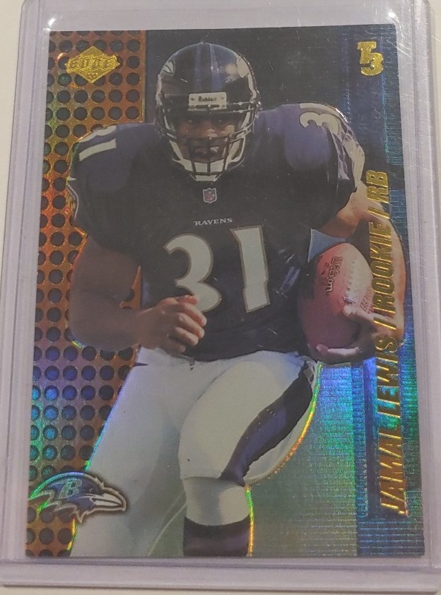 Jamal Lewis 2000 Collector's Edge T3 #154 Preview /999 Rookie Baltimore Ravens