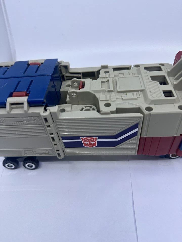 Vintage Optimus Prime Transformers 1987 Powermasters G1 Hasbro Caminhão incompleto - Imagem 2 de 4
