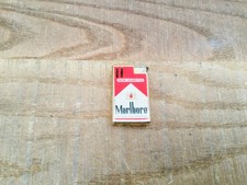 Vintage Small Marlboro Half Size Cigarette Lighter - requires attention