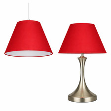 COTTON COOLIE LAMPSHADE CEILING LIGHT PENDANT TABLE LAMP SHADE 7 SIZES 40 COLOUR