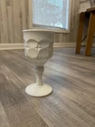 Indiana Glass Company Vintage Milk Glass Wine Goblet