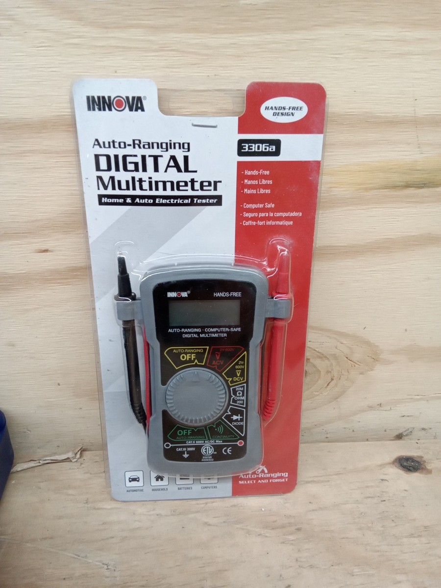Innova Auto Ranging Digital Multimeter 3306a Brand New! | eBay