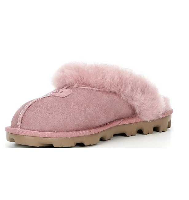 LO ÚLTIMO UGG Zapatillas Coquette Gamuza Firma Logo Detalle Clima Frío - Rosa Amanecer N Foto 3 de 4