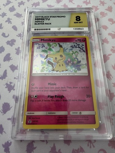 Mimikyu graded ACE 7 for sale on eBay