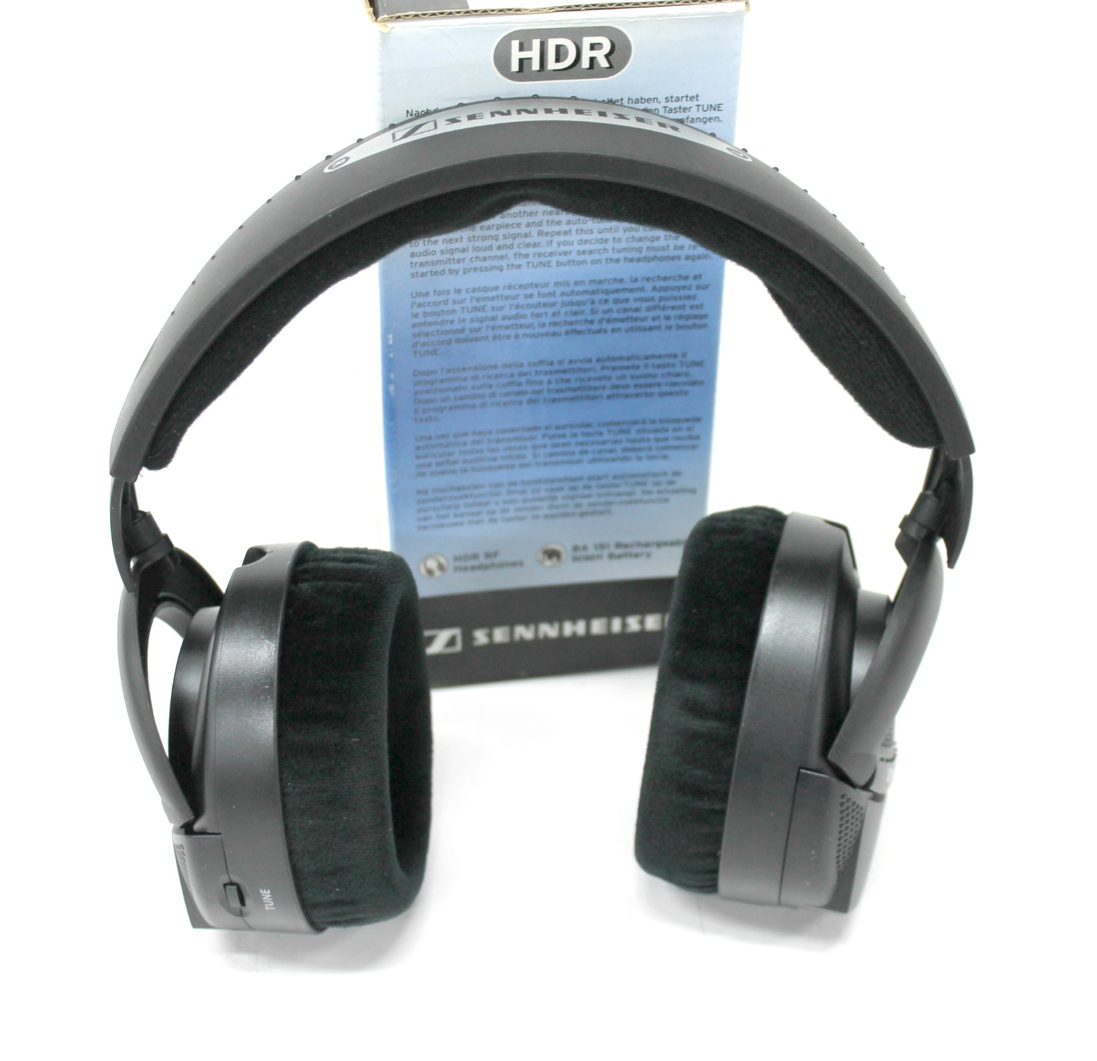 Sennheiser HDR 65 Headband Wireless Headphones - Black for sale online |  eBay