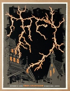 NrMt 2006 Trey Anastasio Halloween Poster 10/31/06 Austin ...
