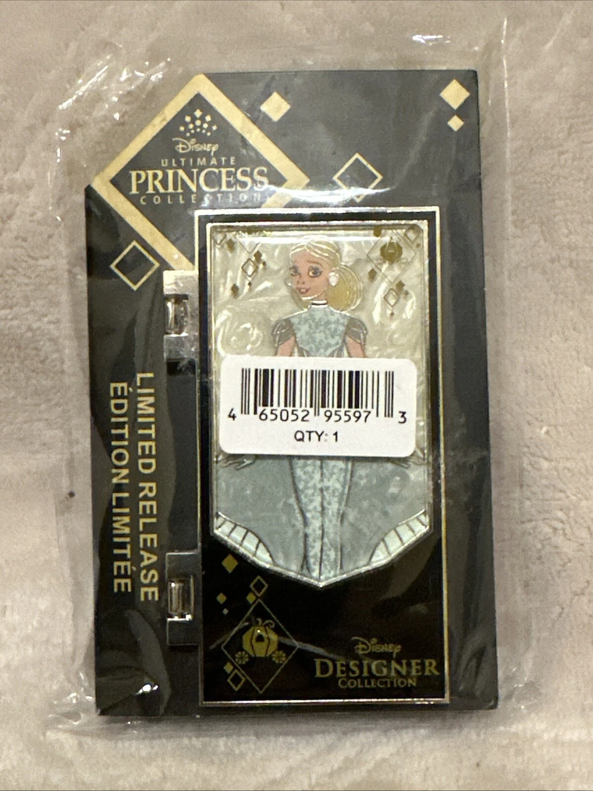 Disney Ultimate Princess Collection Pins Limited Release Designer Cinderella