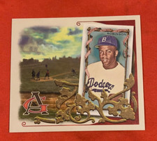2023 Topps Allen & Ginter Jackie Robinson N43 Box Topper N43-17 Brooklyn Dodgers