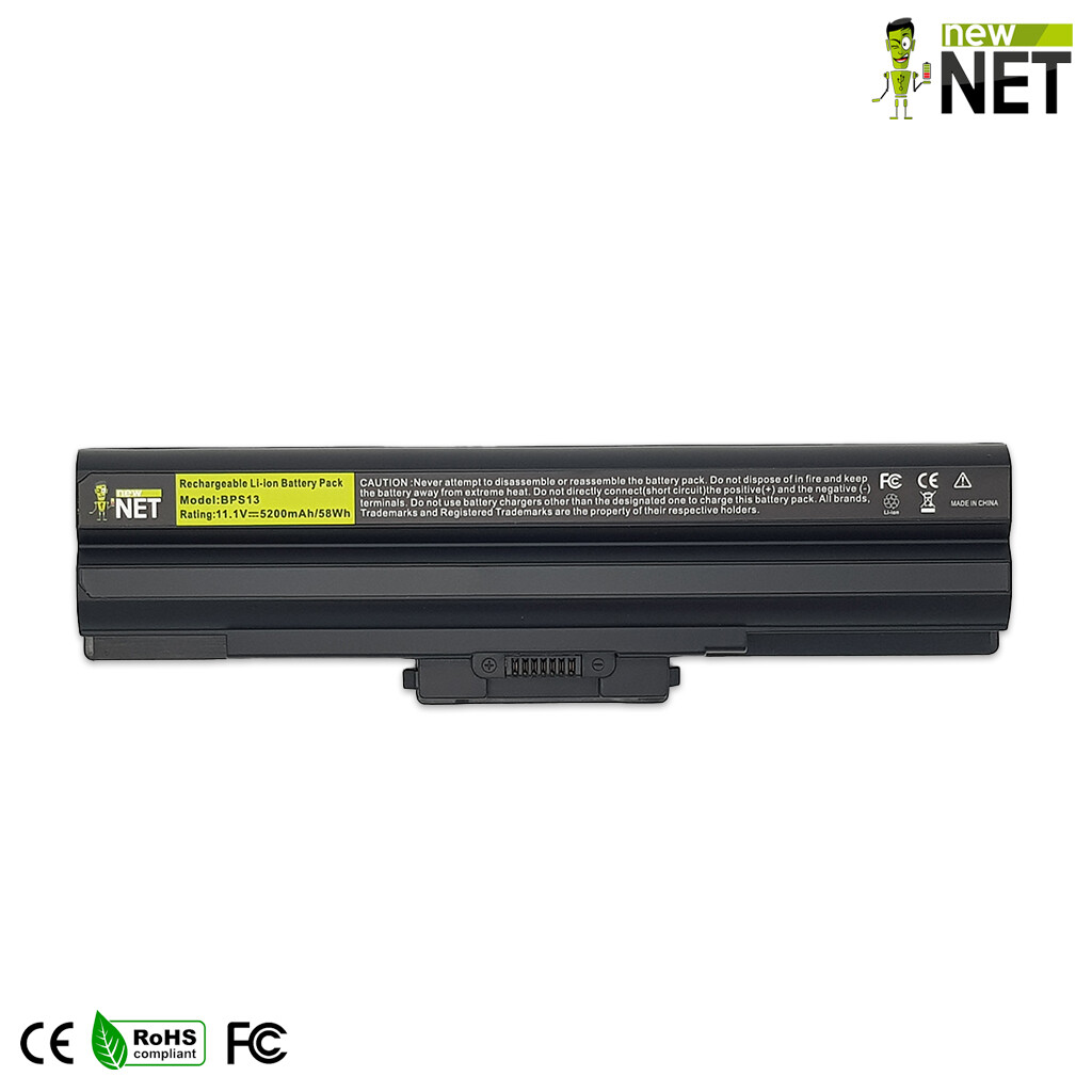 Batteria Sony Vaio Serie BZ 5200mAh - Compatibile VGP-BPS13 / 6 Celle - 2