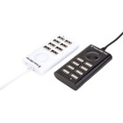 USB 2.0 Hub 8 Port Expansion 100CM Long Cable Multiple Expander for Computer