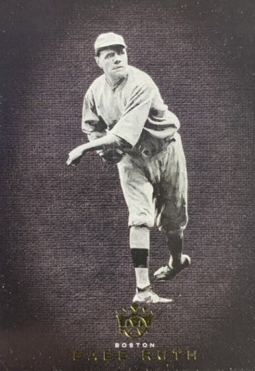 2022 Diamond Kings Blackout Babe Ruth #BO-9 SSP