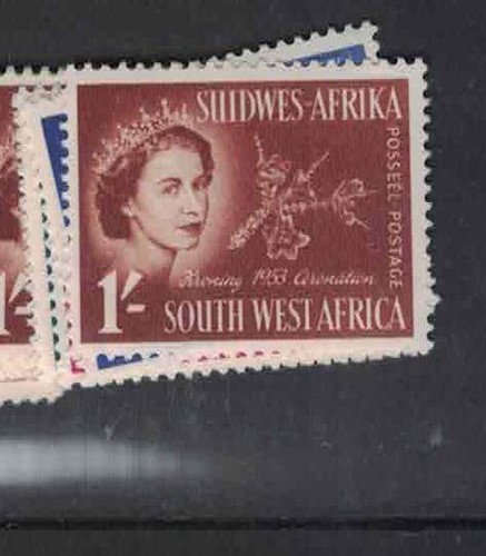 South West Africa SG 149-53 MNH (9gza)