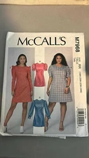 "Misses'/Women's Dresses" ©2019 McCall's Sewing Craft Pattern # M7968 18W-24W