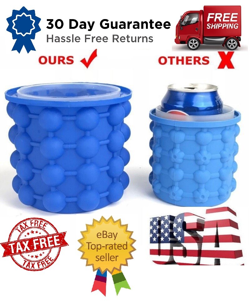 ice cube maker ball bucket