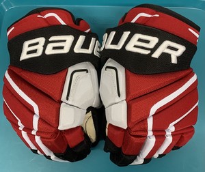 new jersey devils hockey gloves