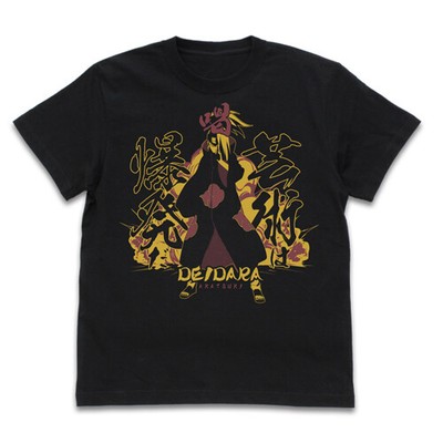 Presale Naruto Shippuden Deidara Akatsuki T-shirt Black Japan Limited  Cosplay | eBay