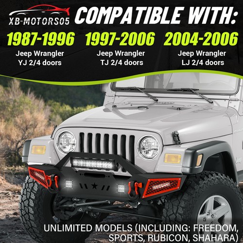 Para Jeep Wrangler Fundas De Asiento JK/JL/TJ/YJ Accorios 1987