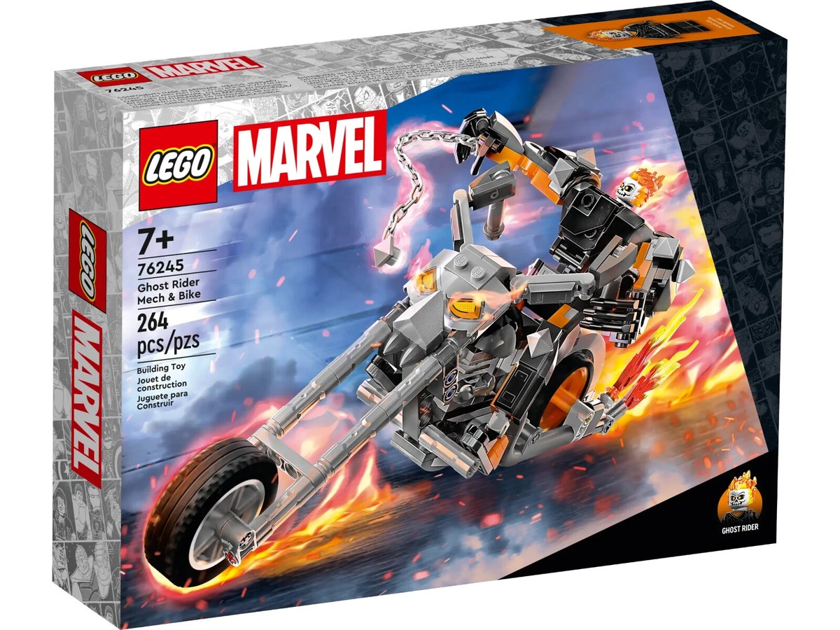 Lego Ghost Rider Mech & Bike 76245 Super Heroes Minifigure