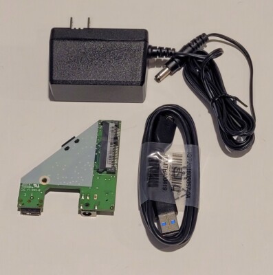 PCB/Controller 4061-705210-C00 01P Western Digital + New Power Supply and Cable